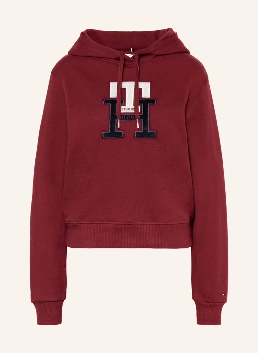 Худи женское Tommy Hilfiger 1001324790 красное 2XL (доставка из-за рубежа)