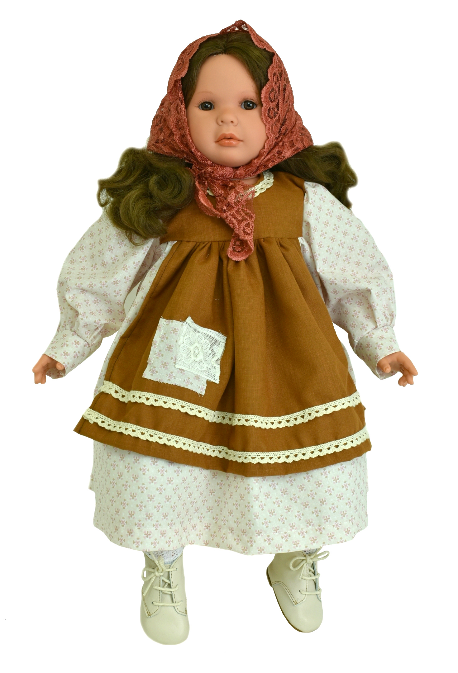 Коллекционная кукла Carmen Gonzalez Даниела, брюнетка, 60 см, 9023 коллекционная кукла carmen gonzalez натали брюнетка 60 см арт 6036
