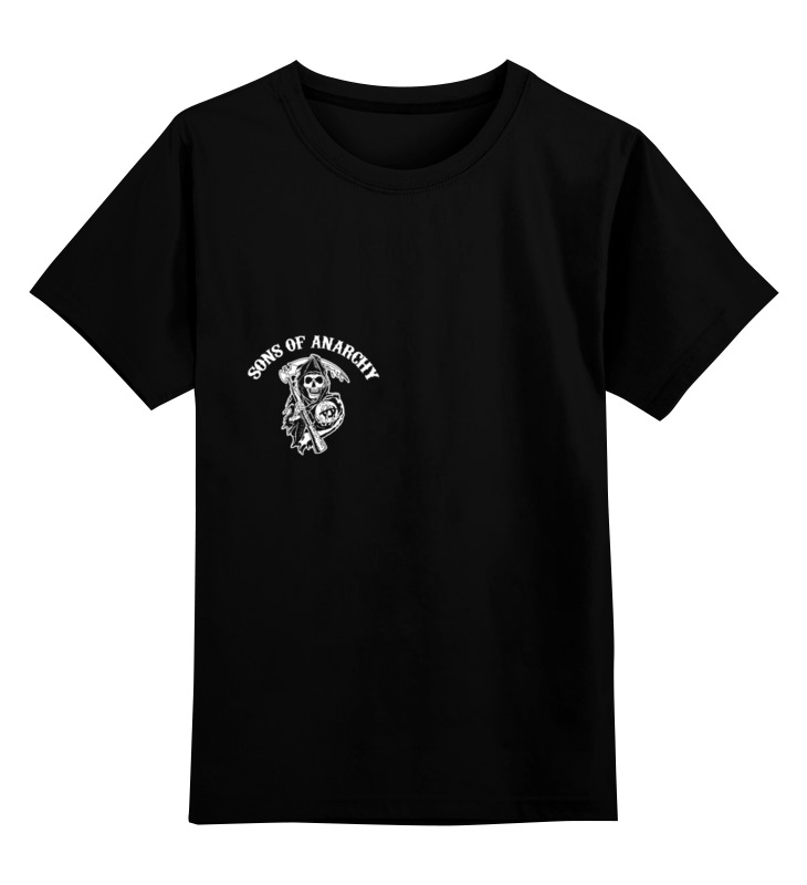 

Футболка детская Printio Sons of anarchy цв. черный р. 164, Sons of anarchy