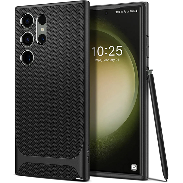 фото Чехол spigen neo hybrid для samsung galaxy s23 ultra (acs05626) черный