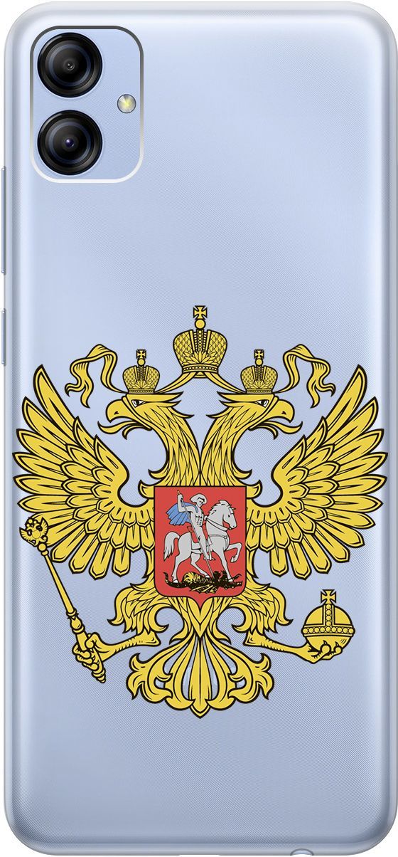 Силиконовый чехол на Samsung Galaxy A04e с 3D принтом 