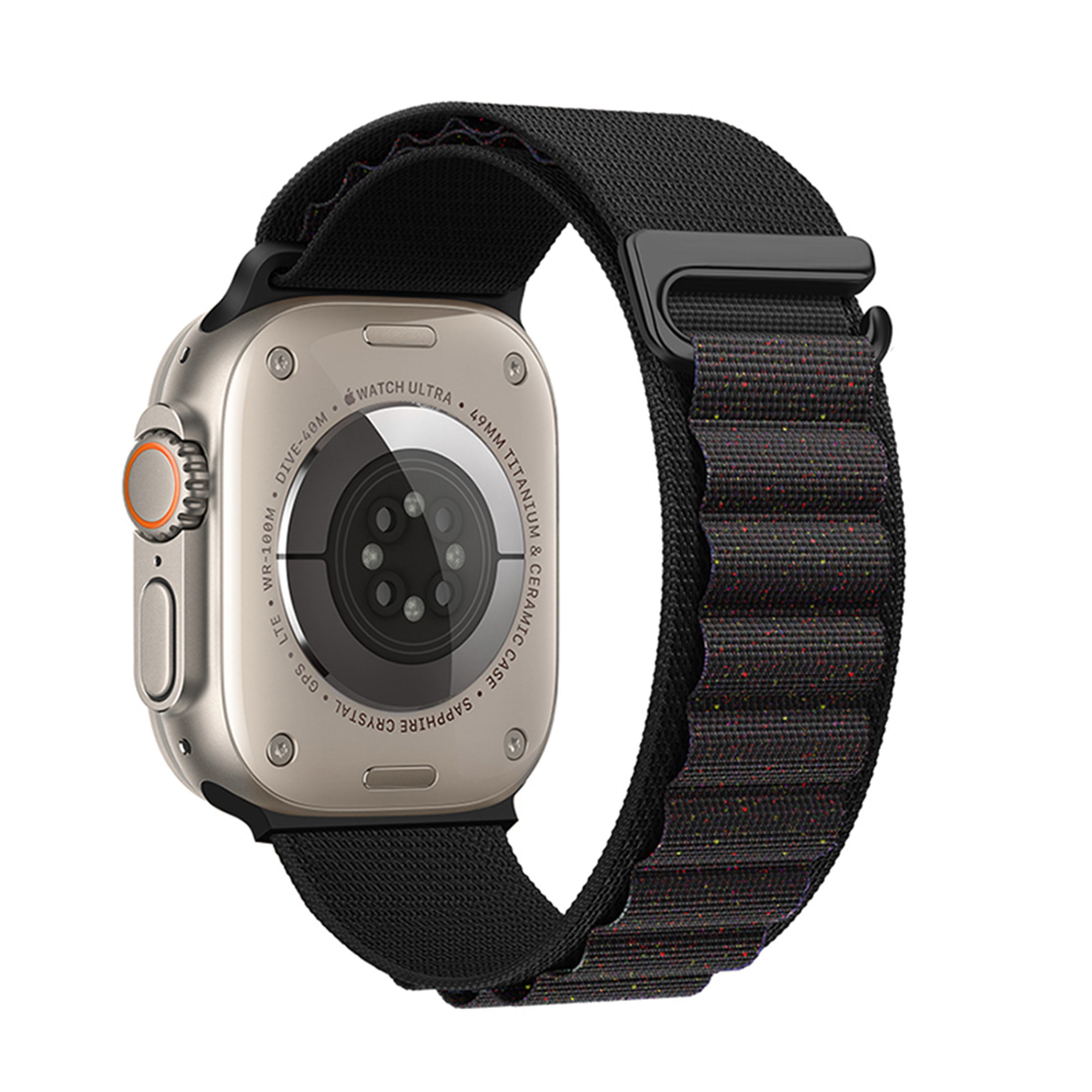 

Ремешок на руку для Apple Watch 38/40/41 мм, HOCO, WA20, нейлоновый, звездный черный