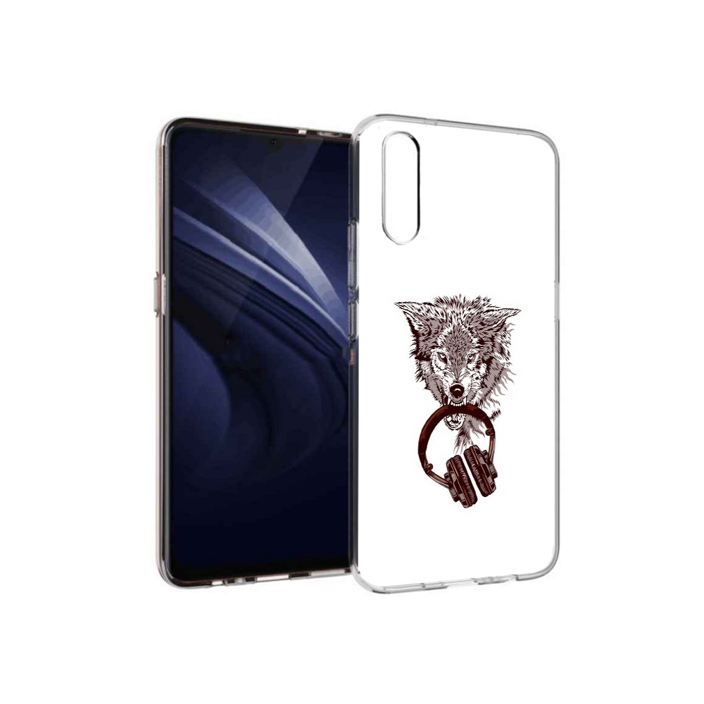 

Чехол MyPads Tocco для Vivo V17 Neo дикий волк (PT226959.388.325), Прозрачный, Tocco
