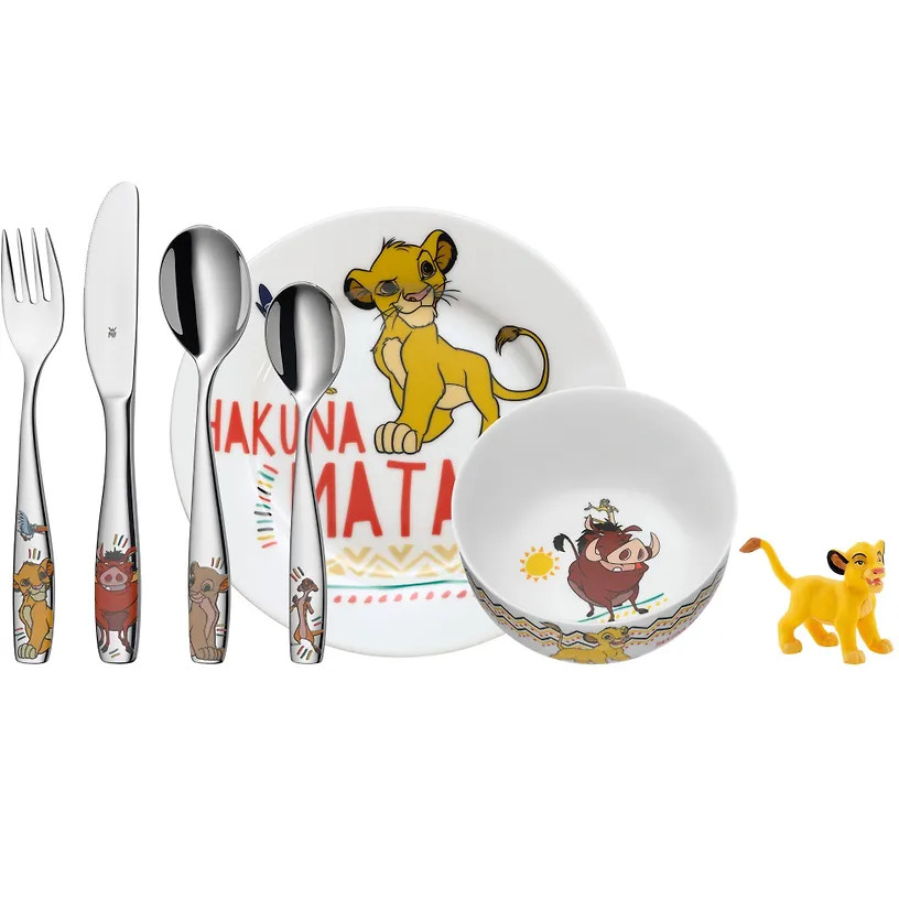 Набор детской посуды WMF Disney Lion King 6 предметов король лев веселые деньки в саванне