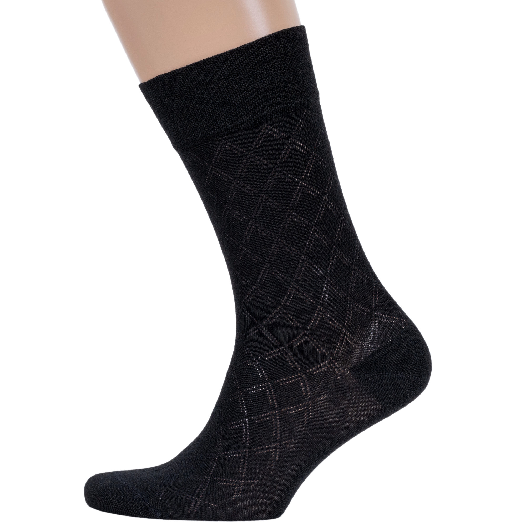

Носки мужские LorenzLine Н11 черные 25, Черный, Н11