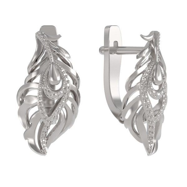 

Серьги из серебра TEO MAORI 81038042-00000, 81038042-00000