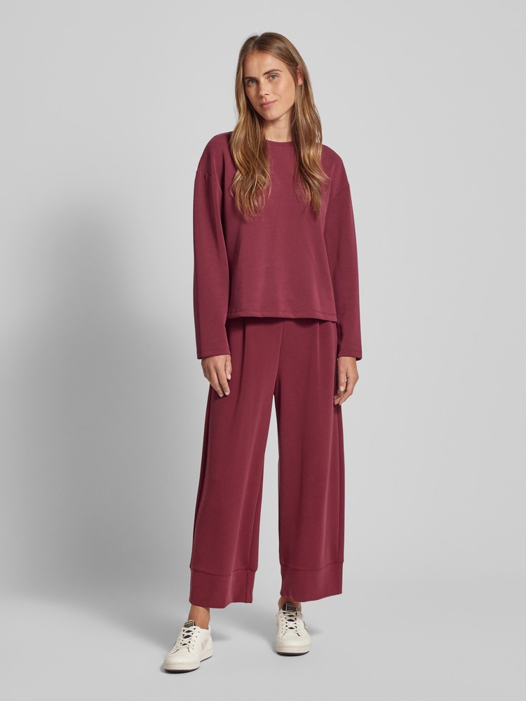 

Свитшот женский Rich & Royal 2408 T PEACH CREW бордовый S, 2408 T PEACH CREW