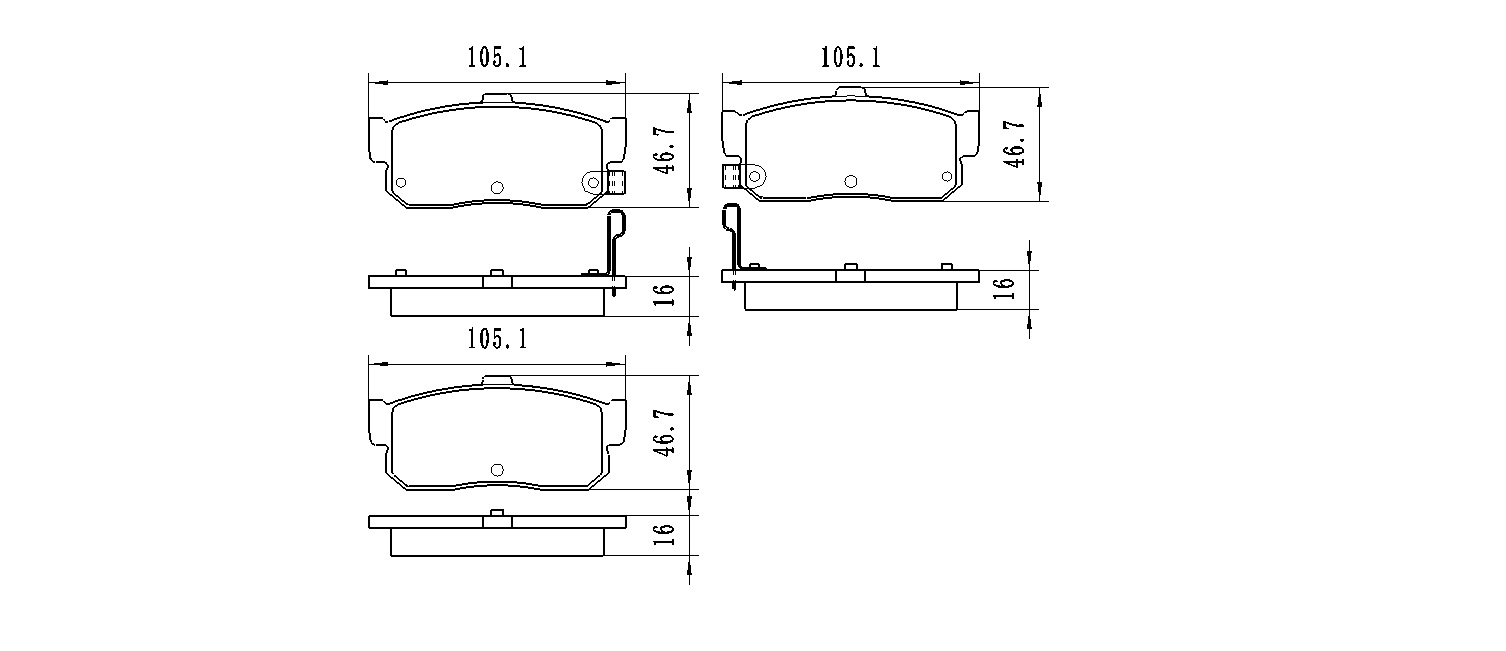 

Колодки дисковые задние \ Nissan Primera P10 90-96/Sunny N14 2.0/2.0D 91-96 WINKOD W0134BP