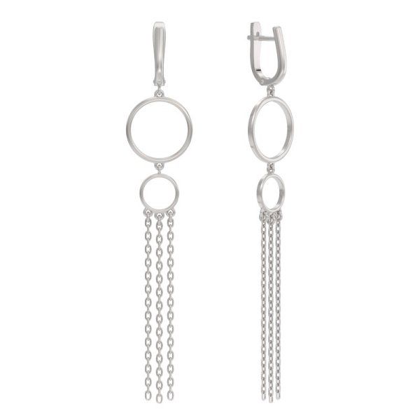 

Серьги подвески из серебра TEO MAORI 81044222-00000, 81044222-00000