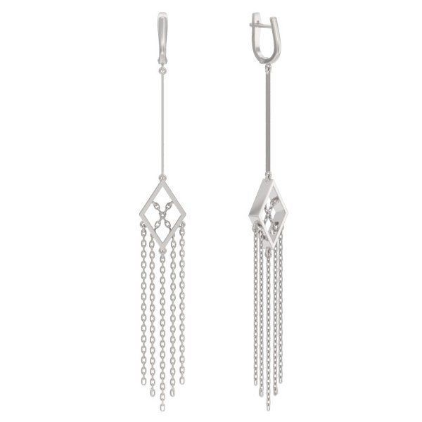 

Серьги подвески из серебра TEO MAORI 81044312-00000, 81044312-00000