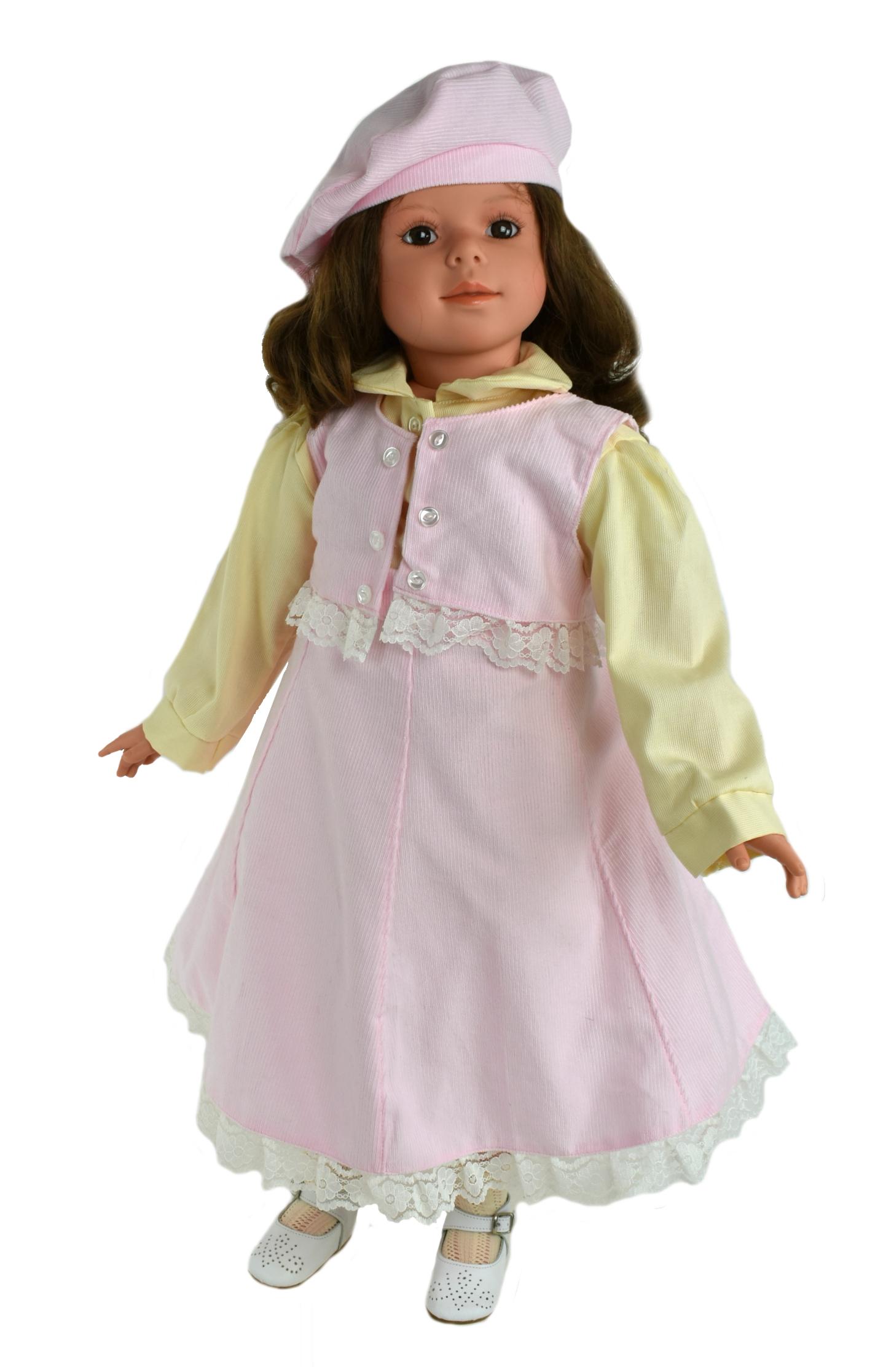 Коллекционная кукла Carmen Gonzalez Алтея, брюнетка, 74 см, 2024