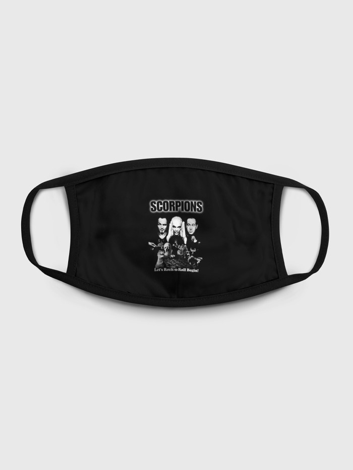 

Многоразовая маска унисекс Burnettie Группа Scorpions, Разноцветный, Группа Scorpions