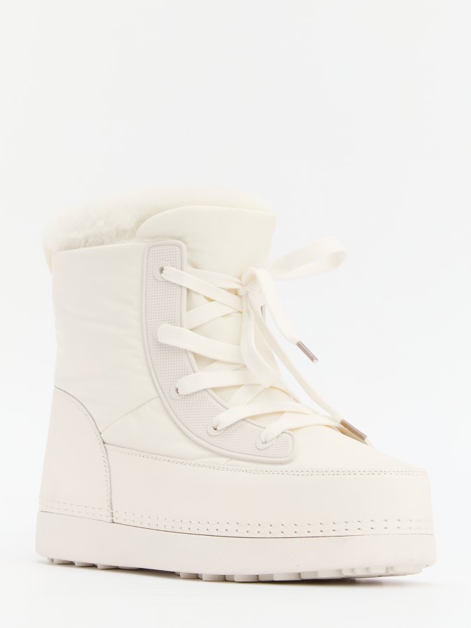 

Дутики женские Tendance AX9737-1 белые 36 EU, Белый, AX9737-1