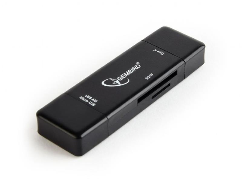 

Считыватель Card reader Gembird UHB-CR3-01