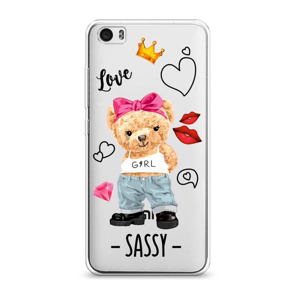

Чехол на Xiaomi Mi 5 "Sugar Mommy", Голубой;белый;розовый, 30450-6