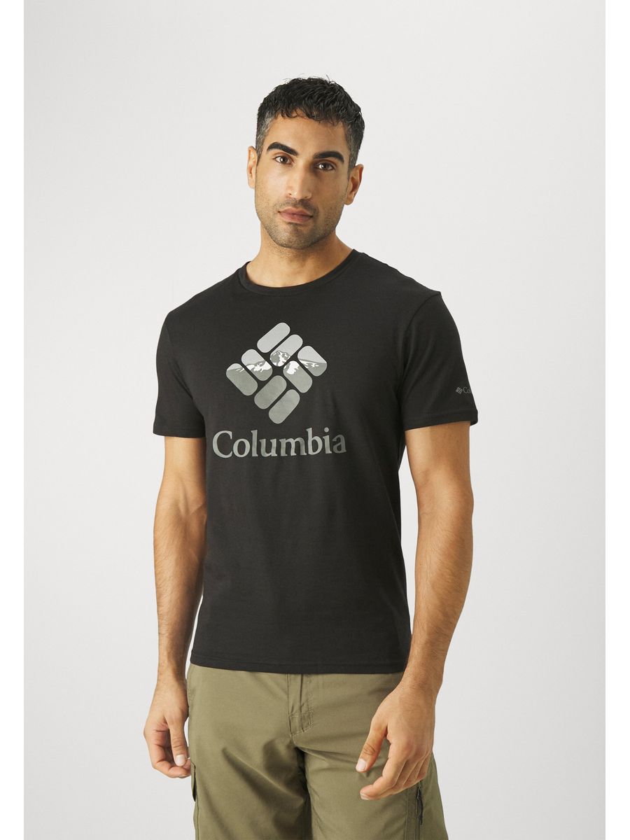 

Футболка мужская Columbia C2342D01E черная 2XL, Черный, C2342D01E