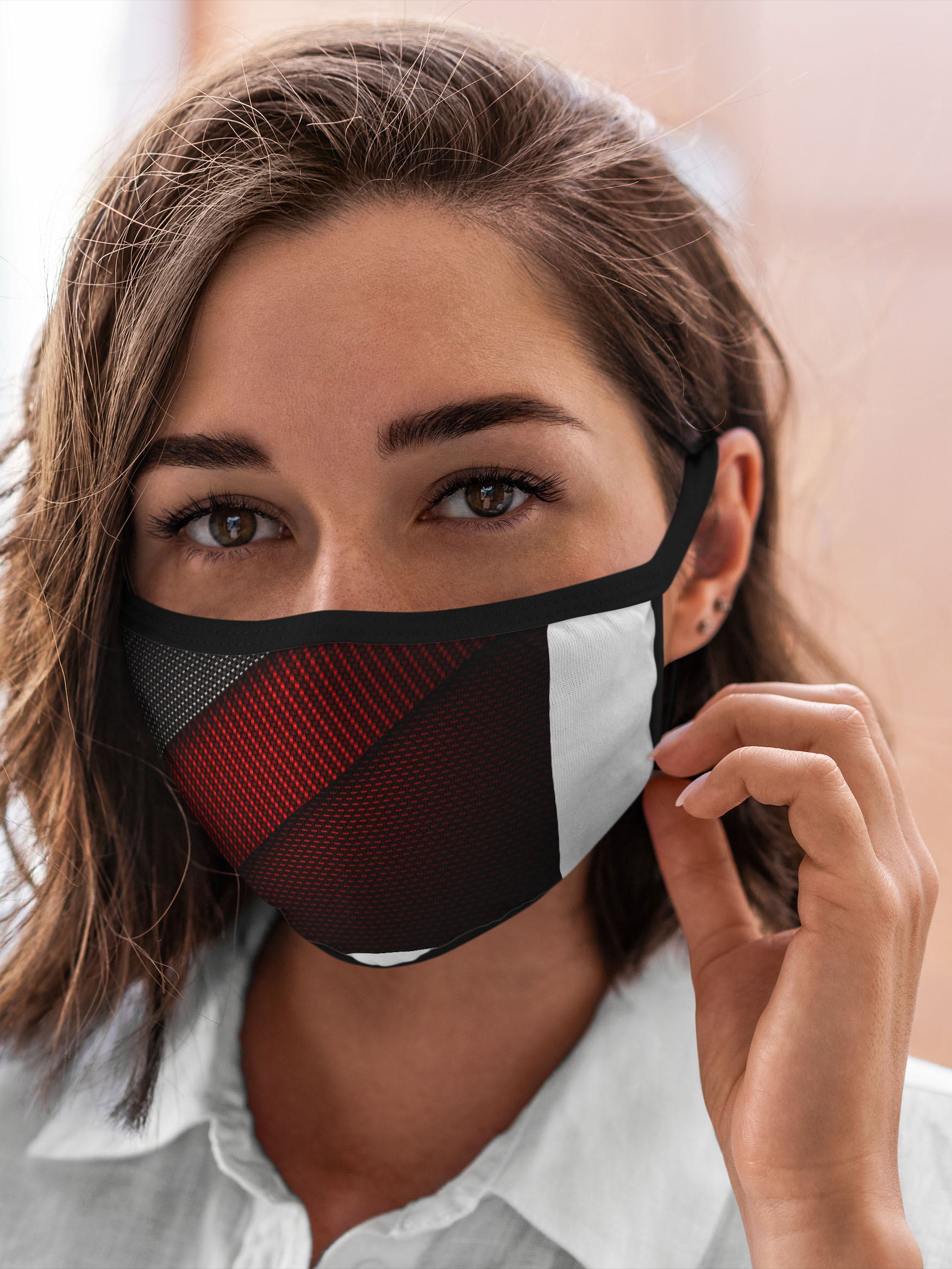 

Многоразовая маска унисекс Burnettie Carbon Style, Разноцветный, Carbon Style