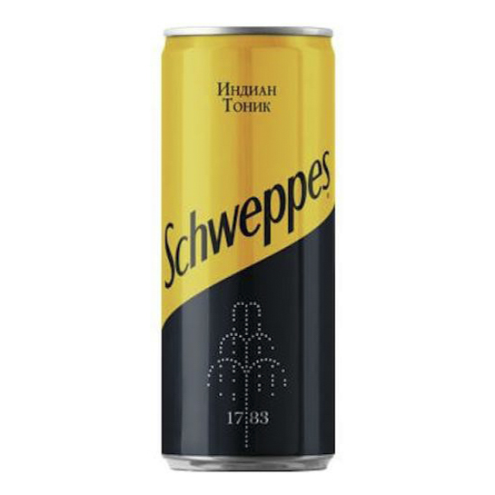 

Газированный напиток Schweppes Индиан Тоник 0,33 л
