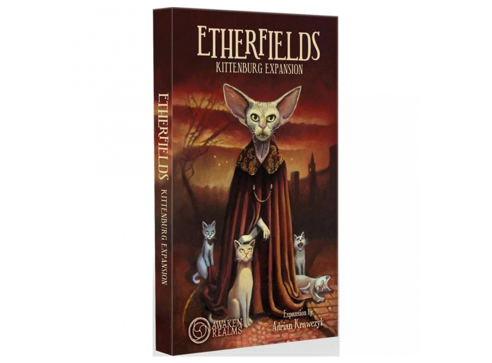 Настольные игры Awaken Realms Etherfields: Kittenburg Promo Киттенбург промо набор набор wizards of the coast 10 драфт бустеров adventures in the forgotten realms англ яз