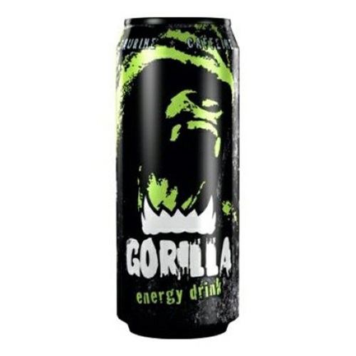

Энергетический напиток Gorilla сильногазированный тонизирующий безалкогольный 450 мл