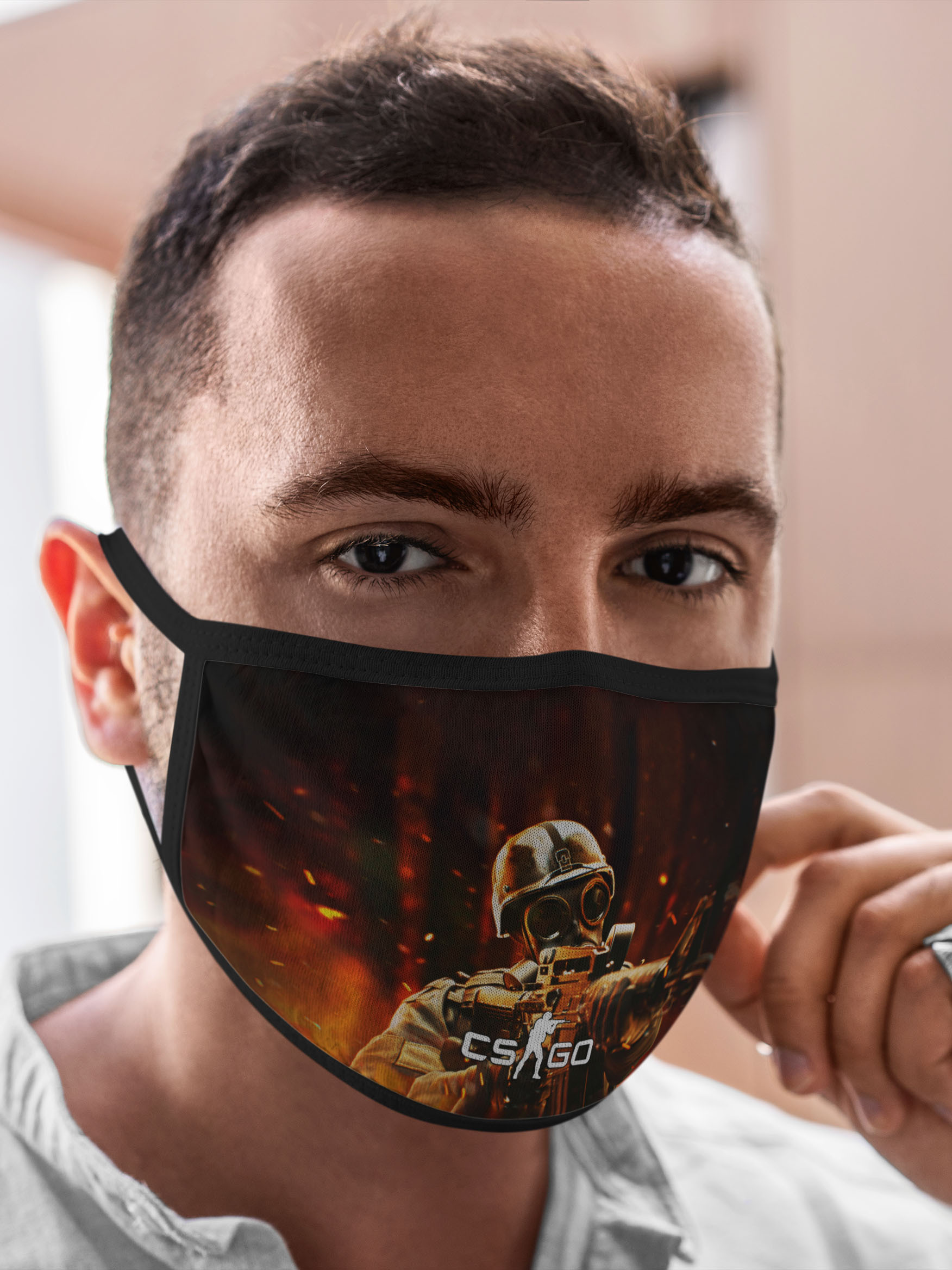 

Многоразовая маска унисекс Burnettie Counter Strike Cs Go, Разноцветный, Counter Strike Cs Go