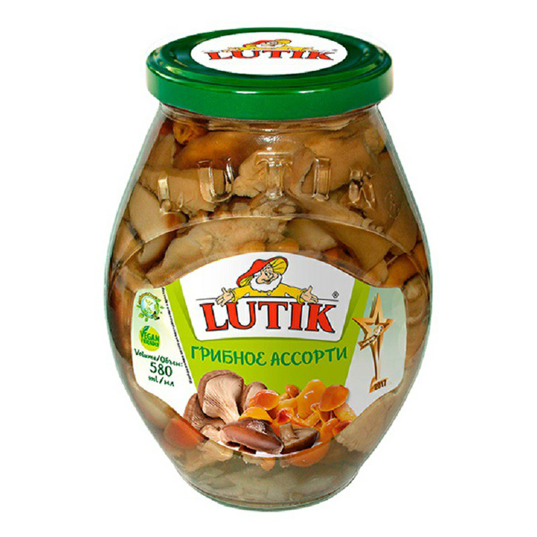 

Грибное ассорти Lutik 580 г