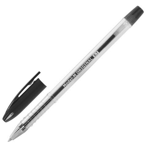 

Ручка шариковая Brauberg "Model-M" 143251, черная, 0.35 мм, 12 штук