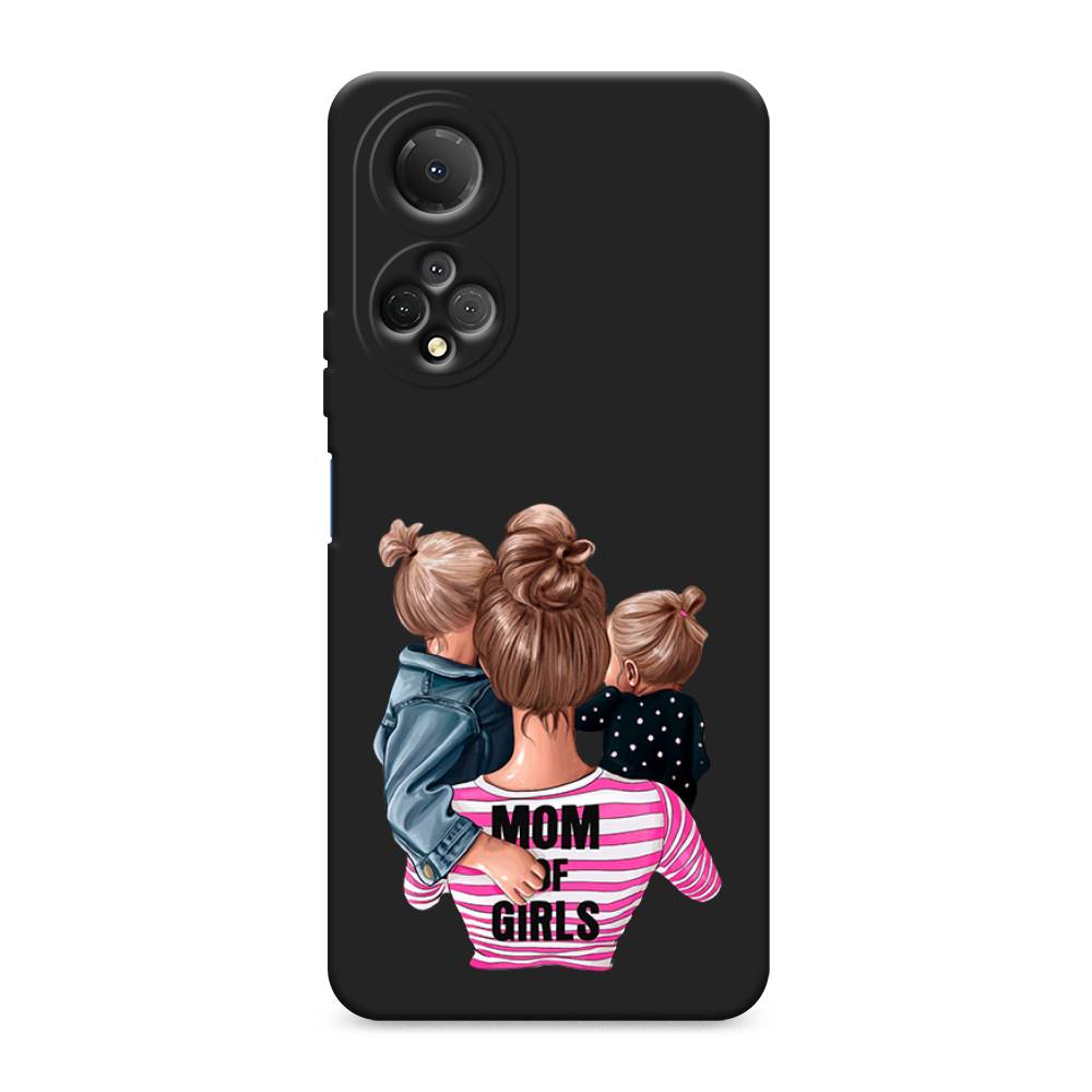 

Чехол Awog "Mom of Girls" на Honor X7 / Хонор X7, Синий;розовый;черный