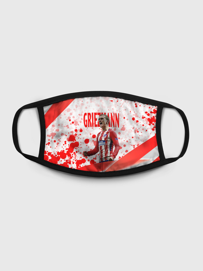 

Многоразовая маска унисекс Burnettie Antoine Griezmann, Разноцветный, Antoine Griezmann