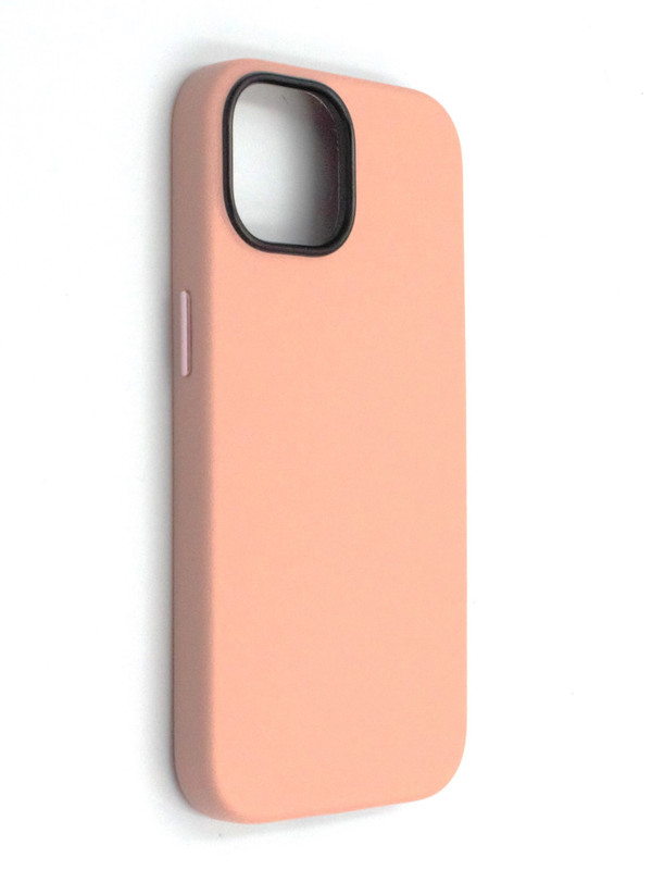 

Чехол на iPhone 14 Plus Кожаный New Line-Розовый, Apple iPhone 14 Plus