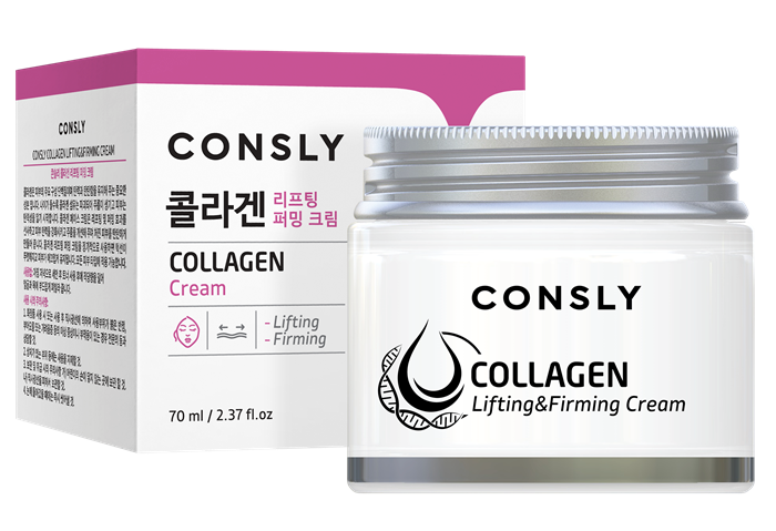 Крем-лифтинг для лица Consly Collagen Lifting & Firming Cream, с коллагеном, 70 мл tete cosmeceutical лосьон косметический hyaluronic acid collagen