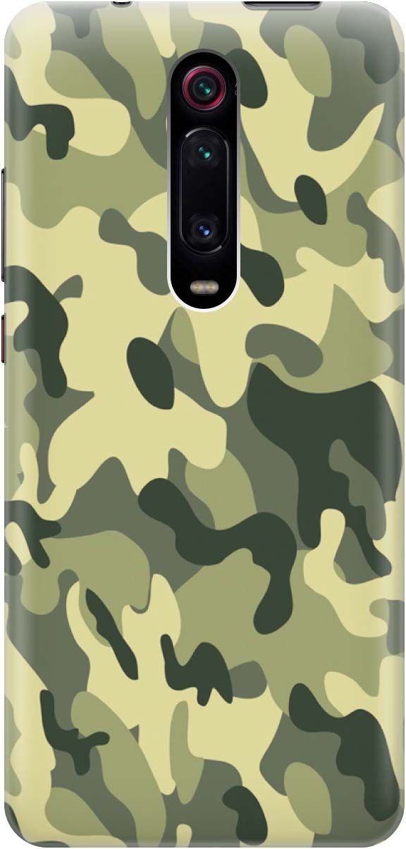 

Чехол на Xiaomi Mi 9T "Хаки", Зеленый;серый, 447