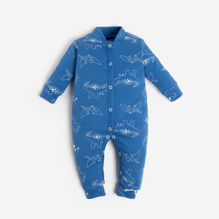 

Комбинезон Крошка Я Dino, рост 86-92 см, цвет синий, Dino