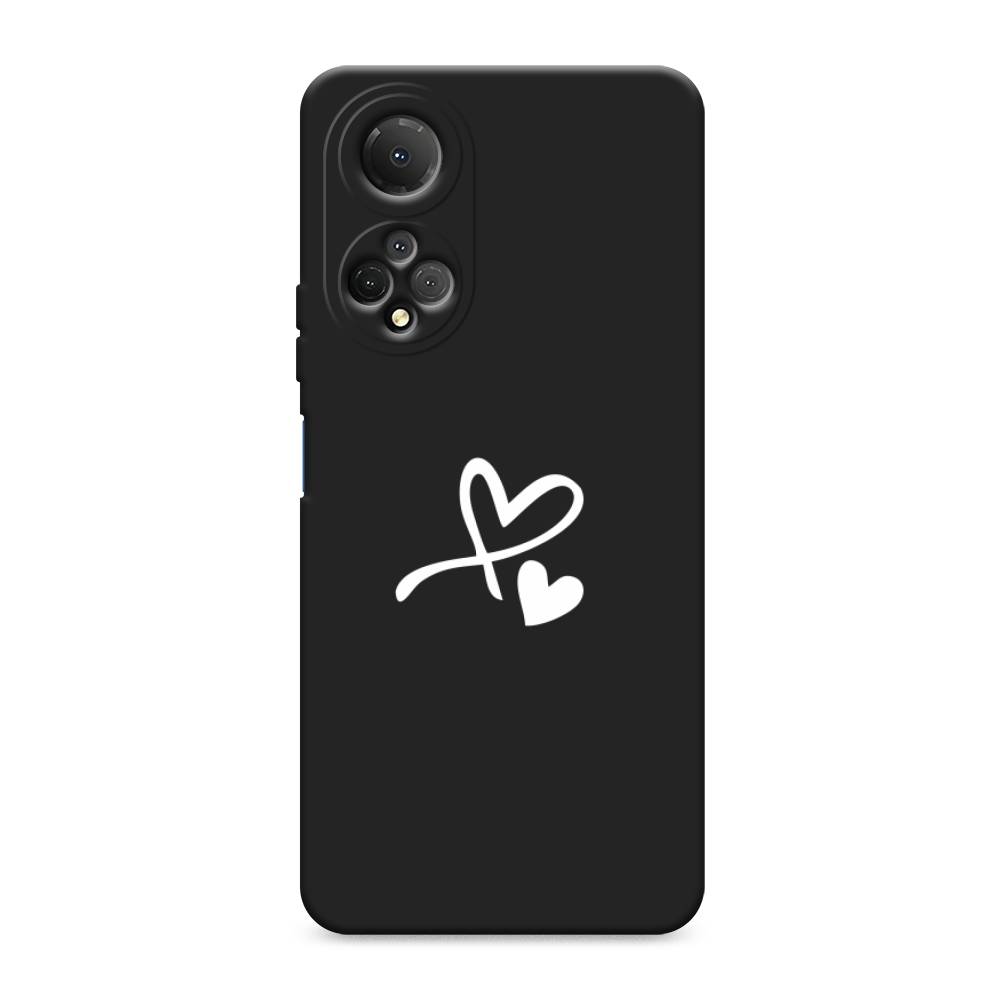 

Чехол Awog "Сердечко минимализм" на Honor X7 / Хонор X7, Белый