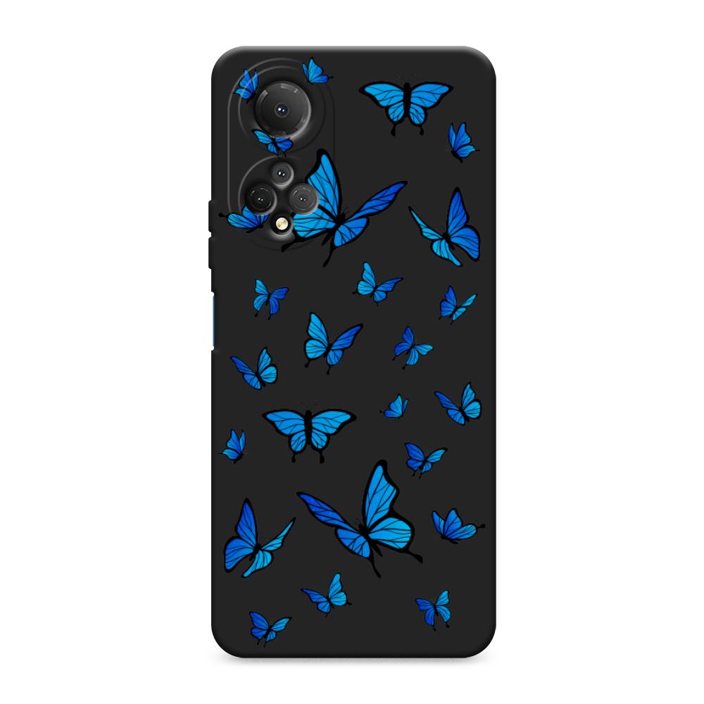 

Чехол Awog "Синие бабочки" на Honor X7 / Хонор X7, Синий;белый