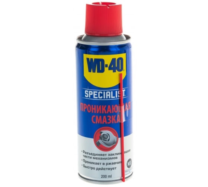 фото Быстродействующая проникающая смазка wd-40 specialist, 200мл wd-40