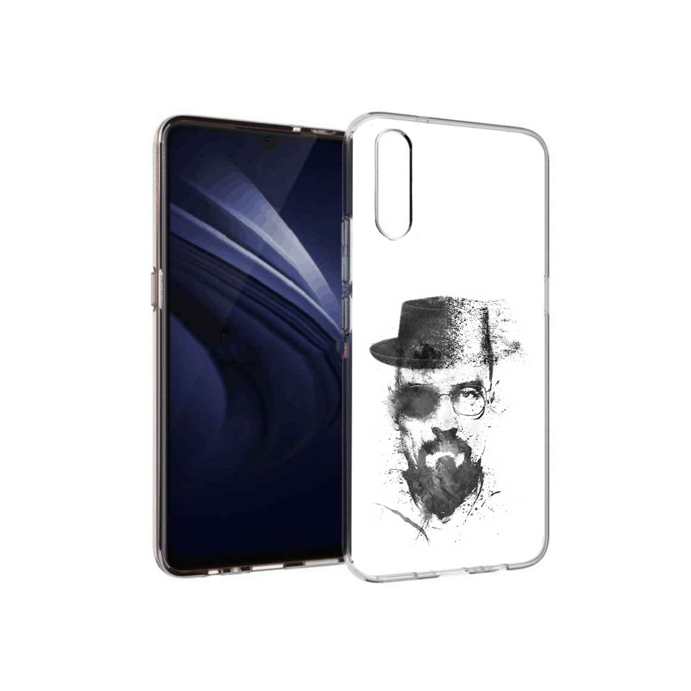 

Чехол MyPads Tocco для Vivo V17 Neo загадочный человек (PT226959.388.347), Прозрачный, Tocco