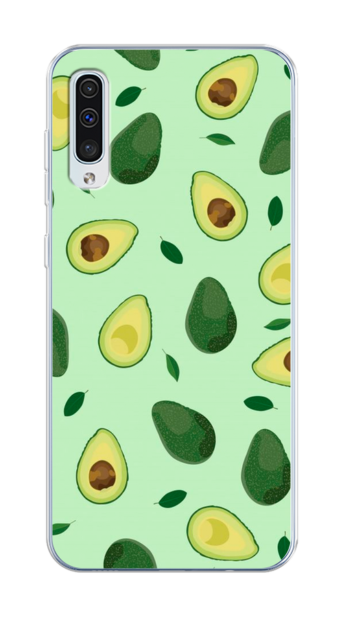 

Чехол на Samsung Galaxy A50/A30S "Blue avocado", Коричневый;зеленый, 28850-1