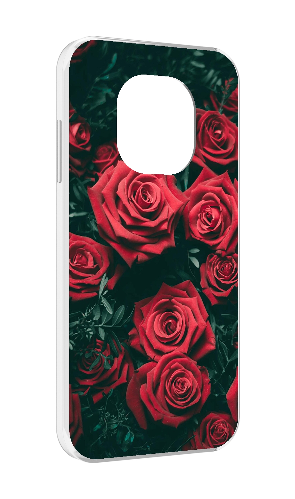 фото Чехол mypads красные-бархатные-розы для blackview bl8800 / bl8800 pro