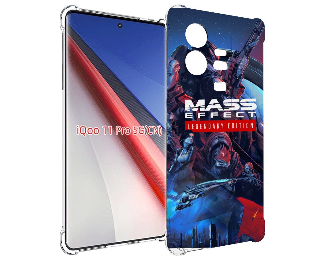 

Чехол бампер MyPads Mass Effect Legendary Edition для Vivo iQOO ..., Прозрачный, Tocco