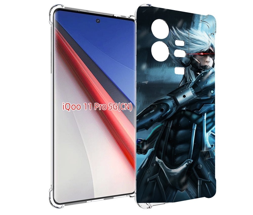 

Чехол бампер MyPads Metal Gear Rising Revengeance для Vivo iQOO ..., Прозрачный, Tocco