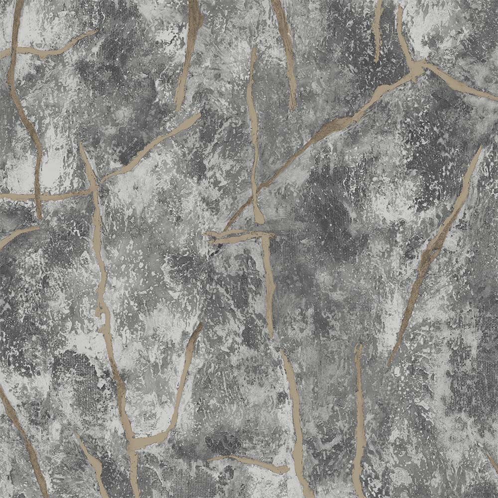 фото Anturage karakum an8714-26 обои виниловые на флизелиновой основе (1.06х10м) темно-серые