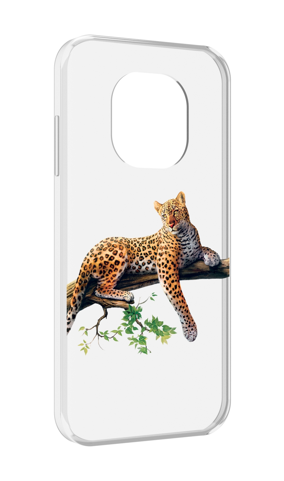 

Чехол MyPads леопард-на-дереве детский для Blackview BL8800 / BL8800 Pro, Прозрачный, Tocco