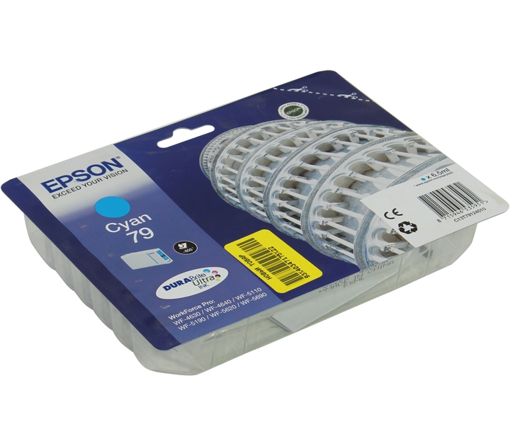 

Картридж для лазерного принтера Epson C13T79124010, голубой, оригинал