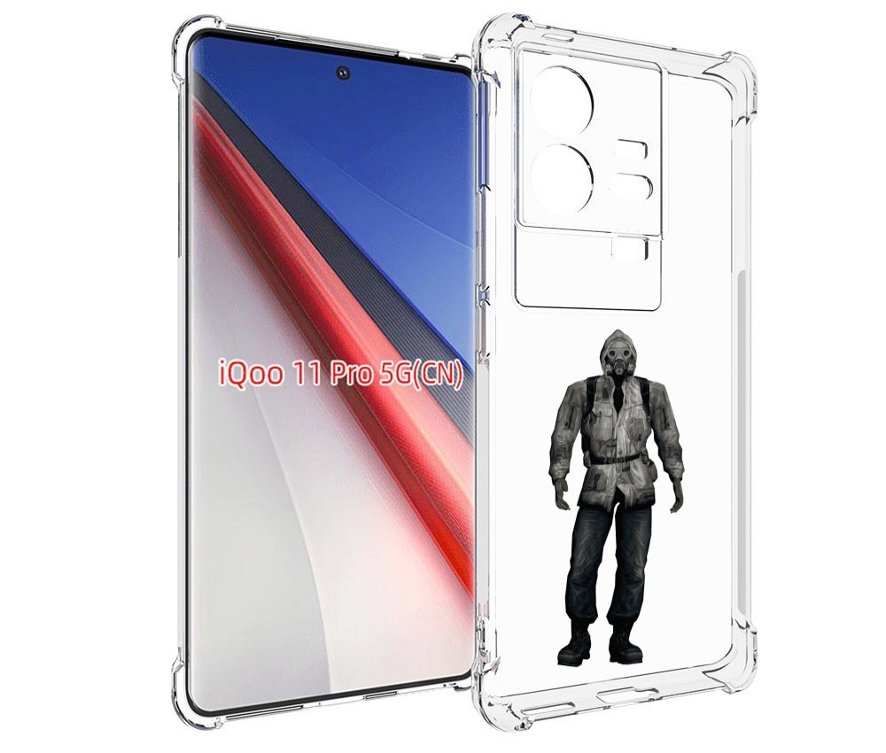 

Чехол бампер MyPads S для Vivo iQOO 11 Pro противоударный, Прозрачный, Tocco