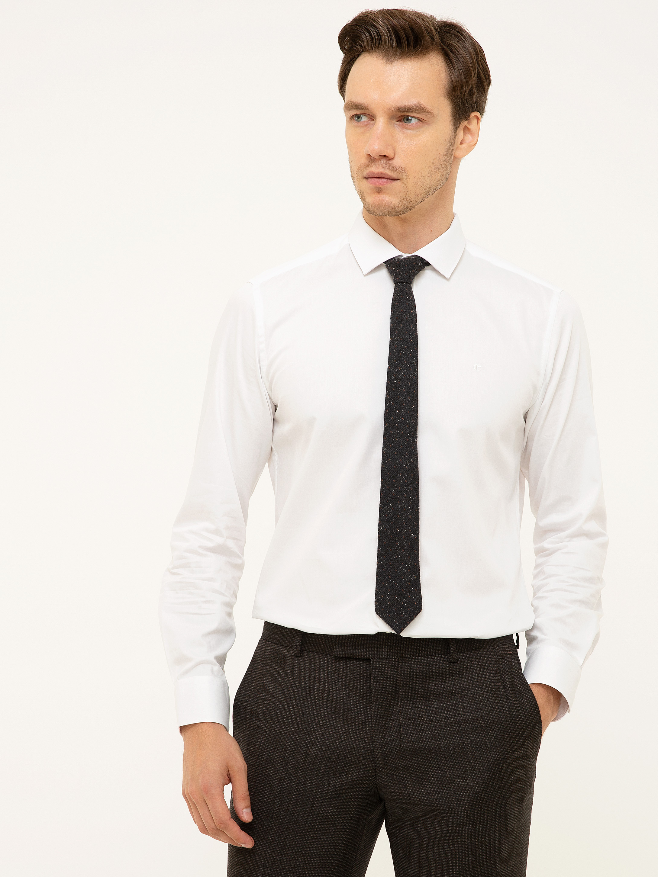 Рубашка мужская Cacharel G051SZ0040SETAHAI белая 38