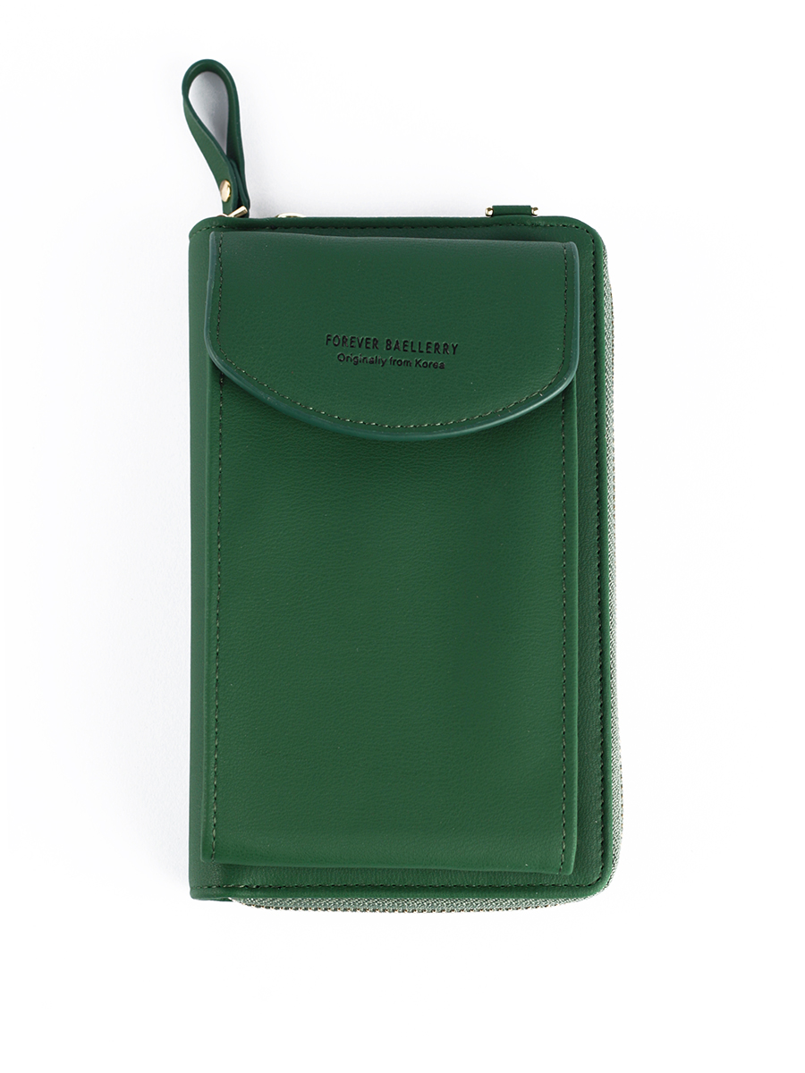 

Сумка женская кросс-боди Baziator Baellerry Forever Luxury H0402 зеленая, Forever Luxury