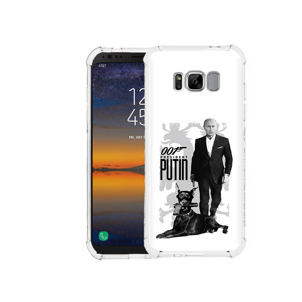 

Чехол MyPads Tocco для Samsung Galaxy S8 001 (PT107395.590.1), Прозрачный, Tocco