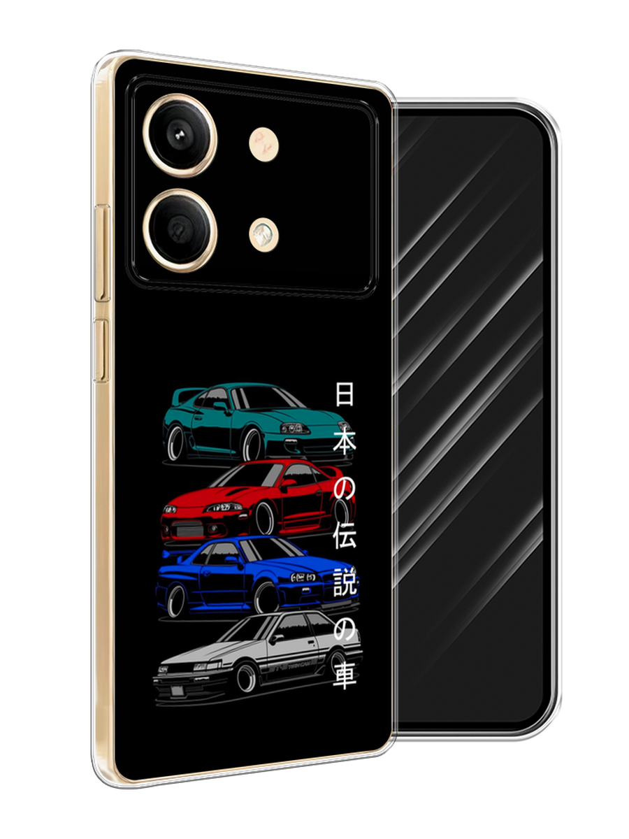 

Чехол Awog на Poco X6 Neo "JDM Legend cars", Зеленый;красный;синий, 321950-1