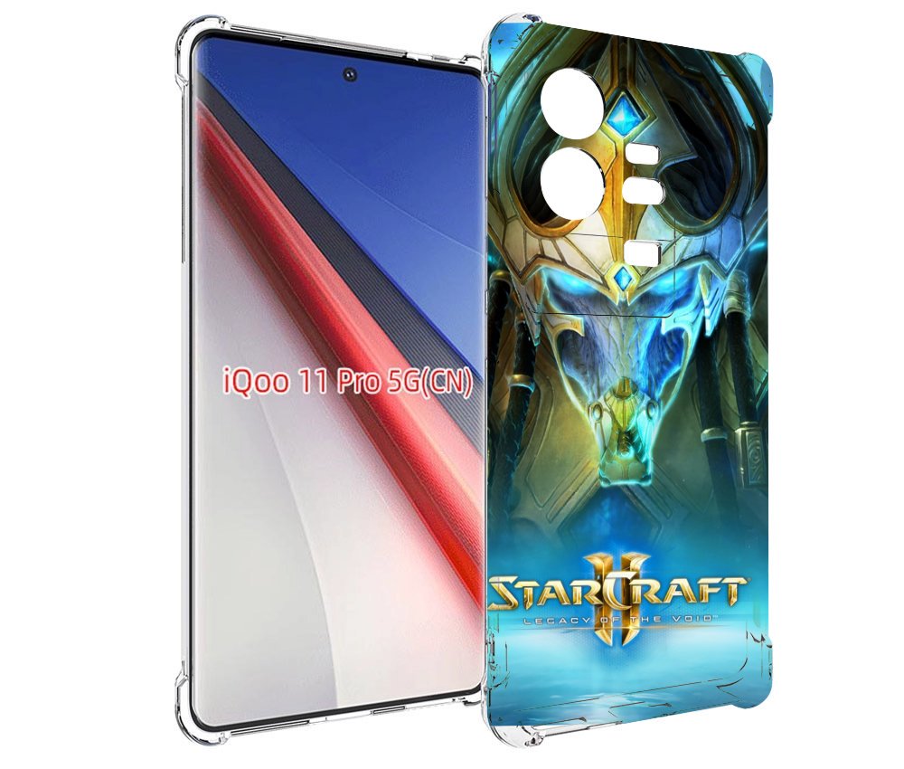 

Чехол бампер MyPads StarCraft II Legacy of the Void для Vivo iQO..., Прозрачный, Tocco
